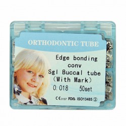 50 Kits Orthodontisch Direct Bond Edgewise 018 Converteerbaar 1st Molaire buccale buizen
