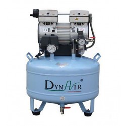 DYNAIR® DA7001 30L Tandheelkundige olievrije luchtCompressor Geruisloos Olievrij 152L / min 1-Driving-2 Stabiel