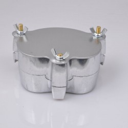 2Pcs Tandheelkundige aluminium kunstgebitfles compressoronderdelen