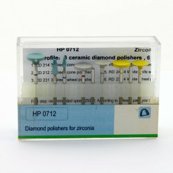TOBOOM Dental Diamond polijstmachine voor Zirconia Smoothing High Gloss Polishing HP 0712