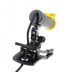 Dental Medisch 5W LED hoofdlamp met filter clip-on koplamp voor bril zwart