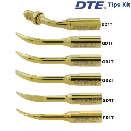 Woodpecker DTE Ultrasone scalertip Schalen endodontie GD1T GD2T PD1T ED1T compatibel met Satelec / NSK