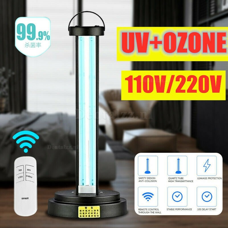 38W UV-lichtdesinfecterende UV-C-desinfectielamp met ozonafstandsbediening