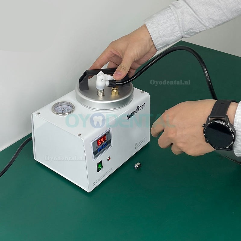 Automatische tandheelkundige laboratoriumpolymerisator die de polymerisatiemachine van de drukpot met display uithardt
