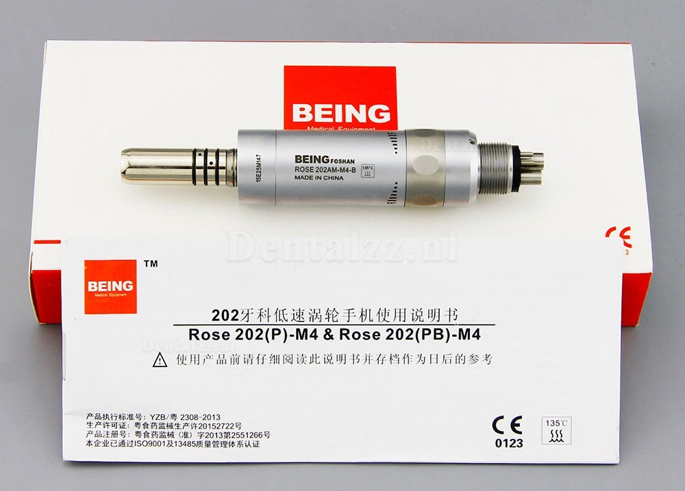 Being® Rose 202AM(B) Dental luchtmotor Innerlijke waternevel Compatibel met KAVO