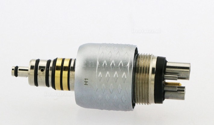 YUSENDENT COXO CX229-GW Dental Koppelstuk voor Glasvezel 6 Gaten Snelkoppeling Fit W&H
