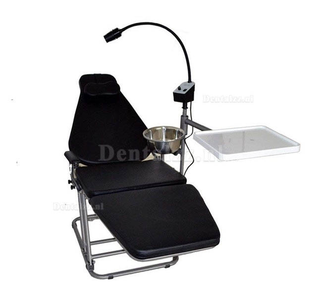 Dynamic DU32L draagbare tandartsstoel met led-onderzoekslamp DLG101+ tandartskruk DS08