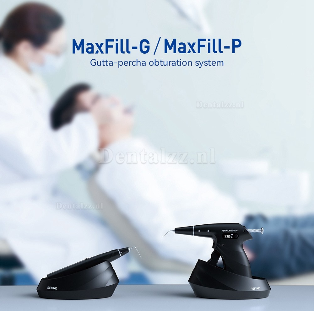 Refine MaxFill-G +MaxFill-P  Endodontologie draadloos guttapercha obturatiesysteem