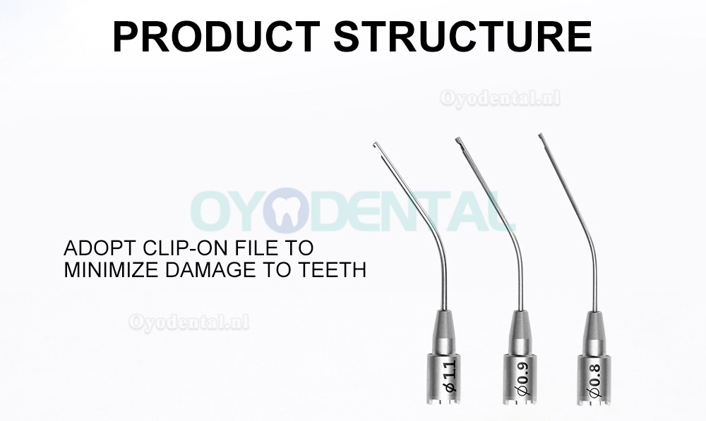 Tosi Endodontisch systeem voor het verwijderen van gebroken vijlen wortelkanaalvijlextractorkit