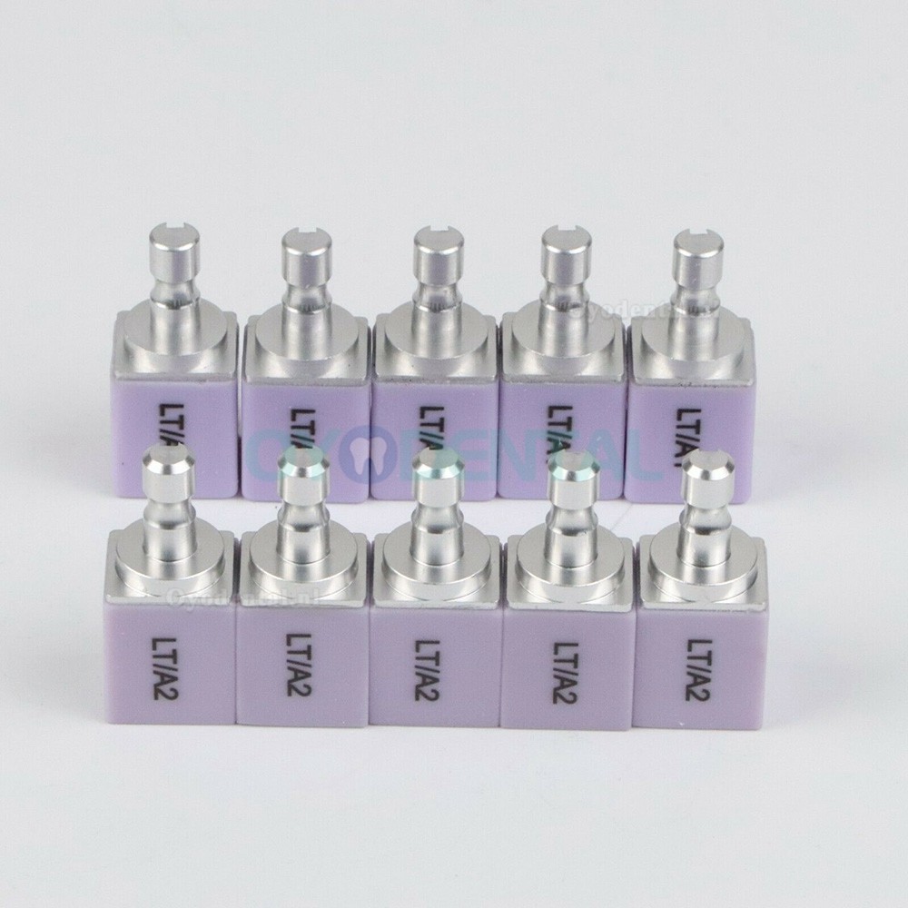10 stks C14 HT/LT Tandheelkundige Lithiumdisilicaatschijven E-max cad cam Voor Sirona Cerec